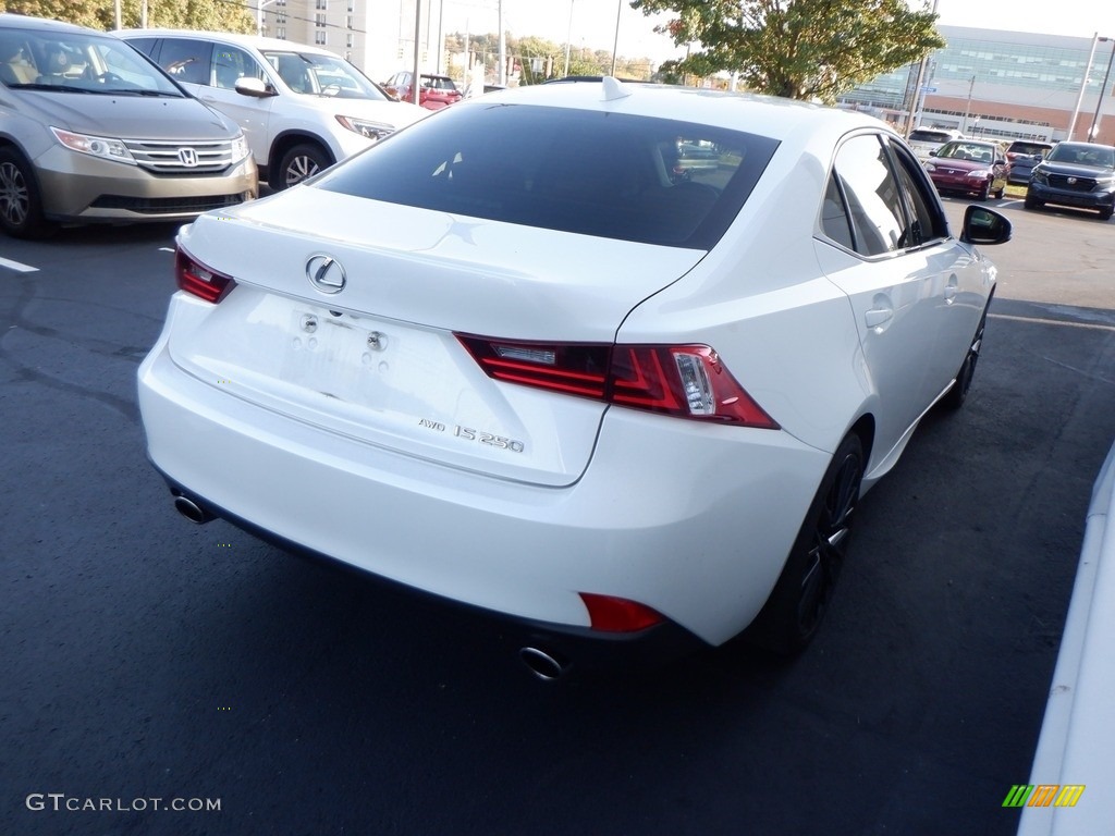 2015 IS 250 AWD - Starfire Pearl / Flaxen photo #5