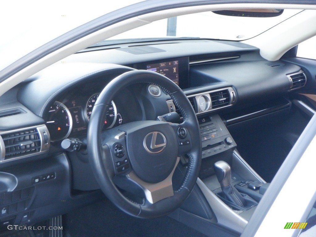 2015 IS 250 AWD - Starfire Pearl / Flaxen photo #10