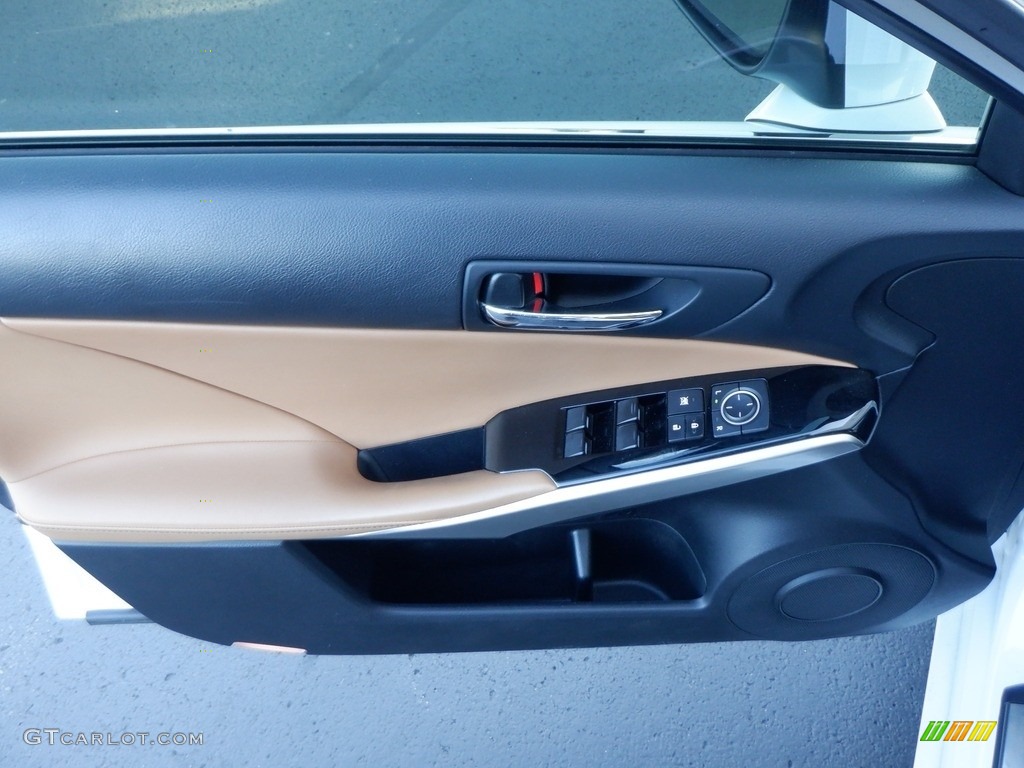 2015 Lexus IS 250 AWD Flaxen Door Panel Photo #146631334
