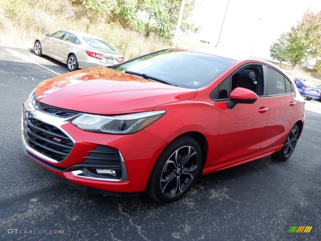 Red Hot 2019 Chevrolet Cruze LT Hatchback Exterior Photo #146631814