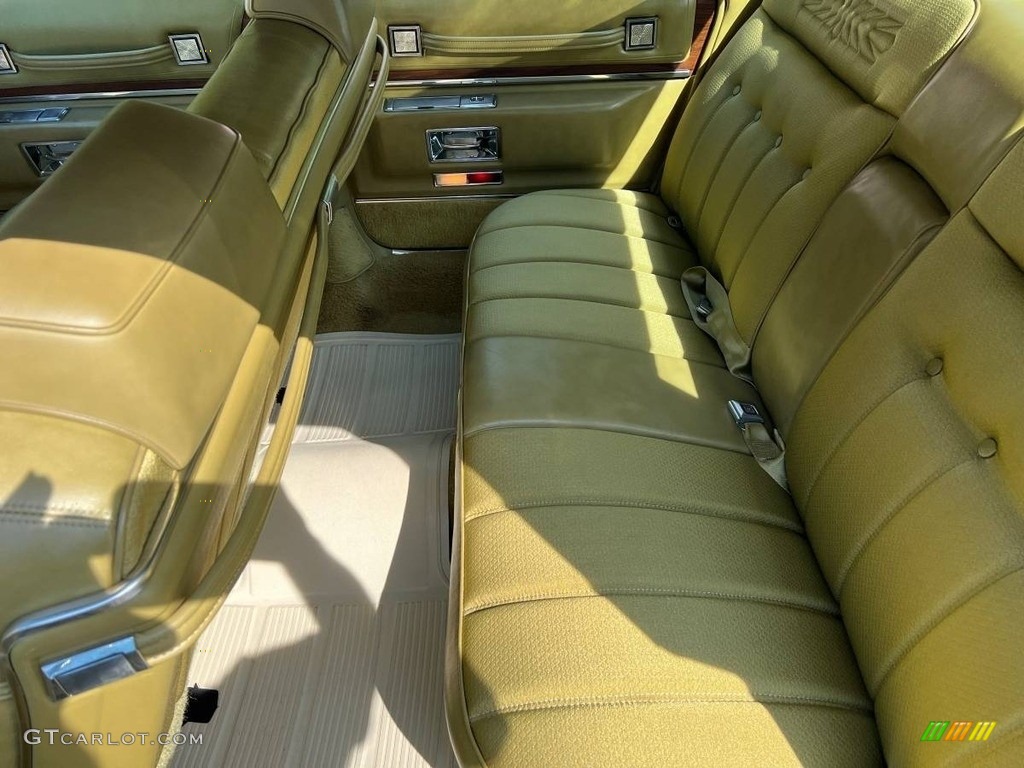 1973 Cadillac DeVille Coupe Interior Color Photos
