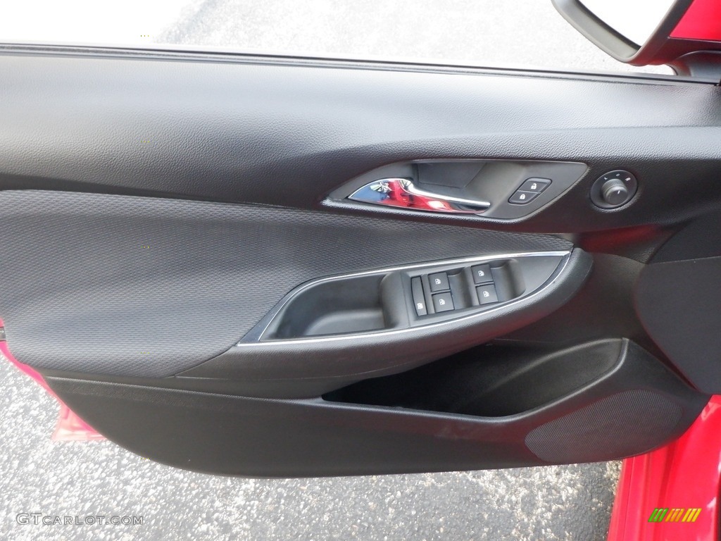 2019 Chevrolet Cruze LT Hatchback Black Door Panel Photo #146631976