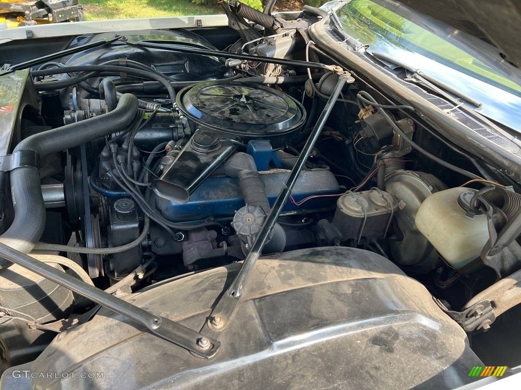 1973 Cadillac DeVille Coupe Engine Photos