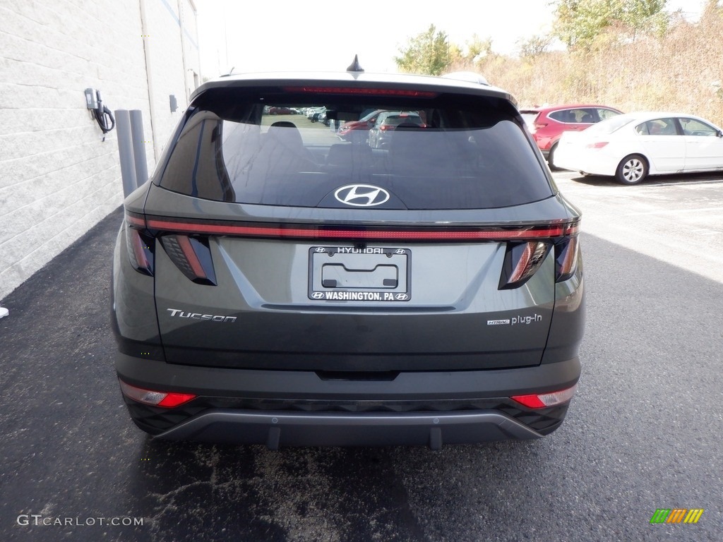 2024 Tucson Limited Plug-In Hybrid AWD - Amazon Gray / Gray photo #7