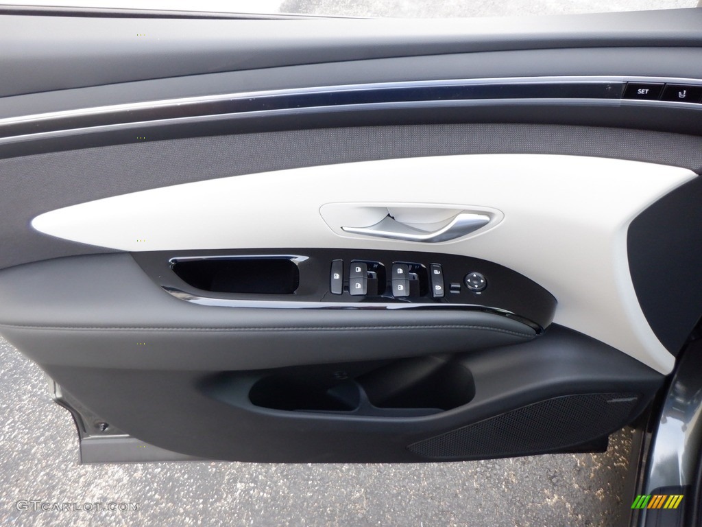 2024 Hyundai Tucson Limited Plug-In Hybrid AWD Gray Door Panel Photo #146632126