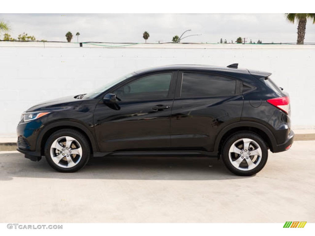 2021 HR-V LX - Crystal Black Pearl / Black photo #10