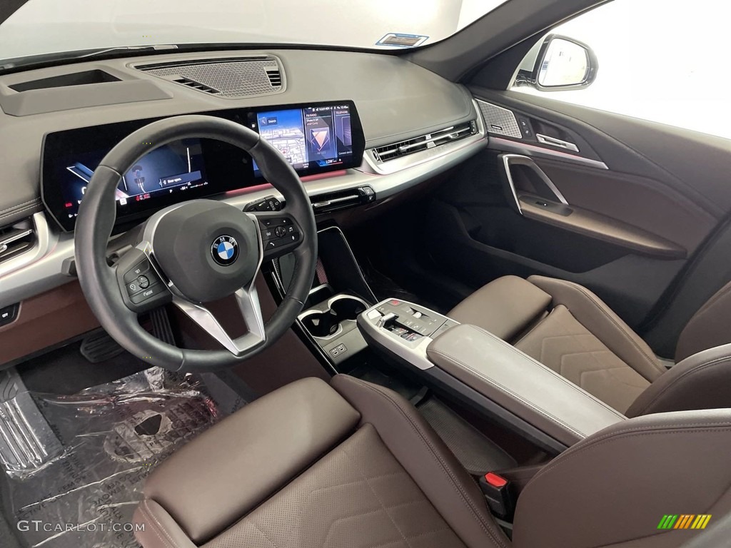 Mocha Interior 2023 BMW X1 xDrive28i Photo #146632303