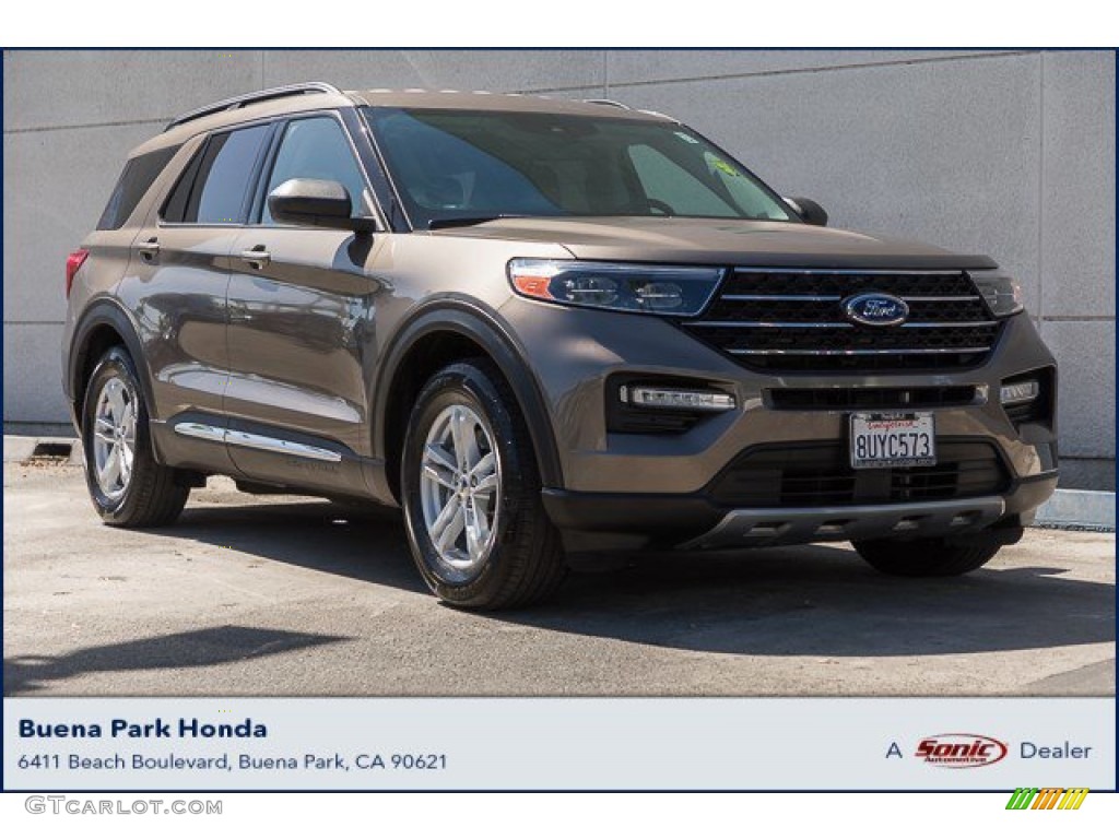 Stone Gray Metallic Ford Explorer