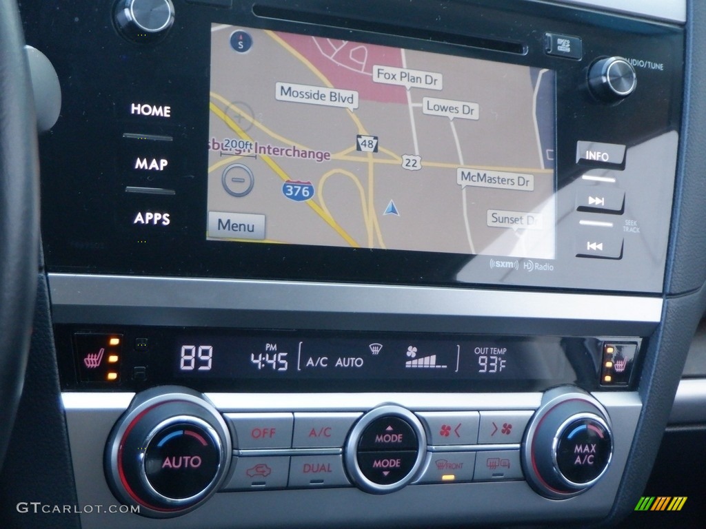 2016 Outback 2.5i Limited - Carbide Gray Metallic / Slate Black photo #21