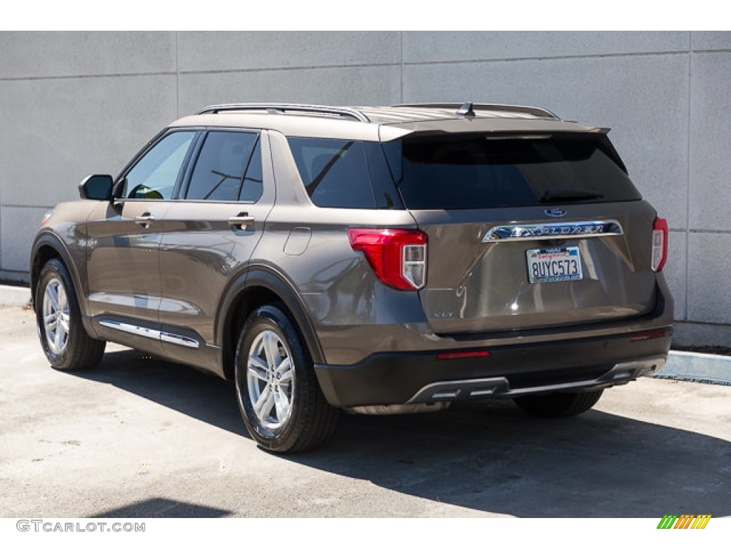 Stone Gray Metallic 2021 Ford Explorer XLT Exterior Photo #146632387