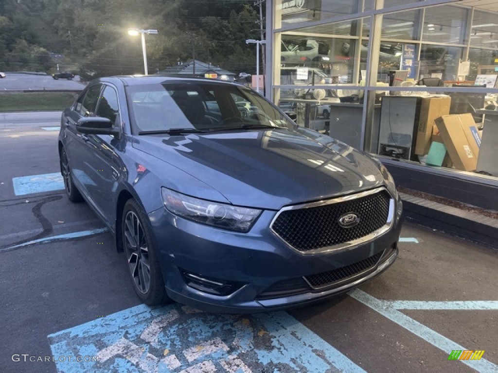 Blue 2018 Ford Taurus SHO AWD Exterior Photo #146632432