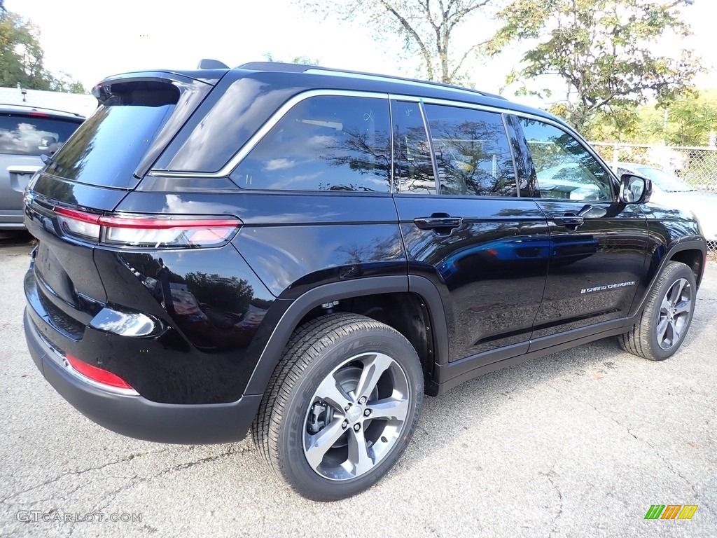 Diamond Black Crystal Pearl 2024 Jeep Grand Cherokee 4XE Exterior Photo #146632560