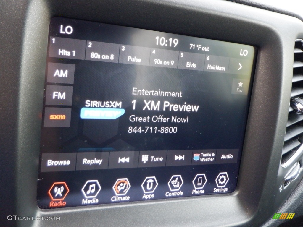 2019 Jeep Compass Trailhawk 4x4 Audio System Photo #146632987