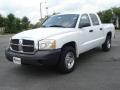 2006 Bright White Dodge Dakota ST Quad Cab  photo #1