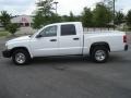 2006 Bright White Dodge Dakota ST Quad Cab  photo #2