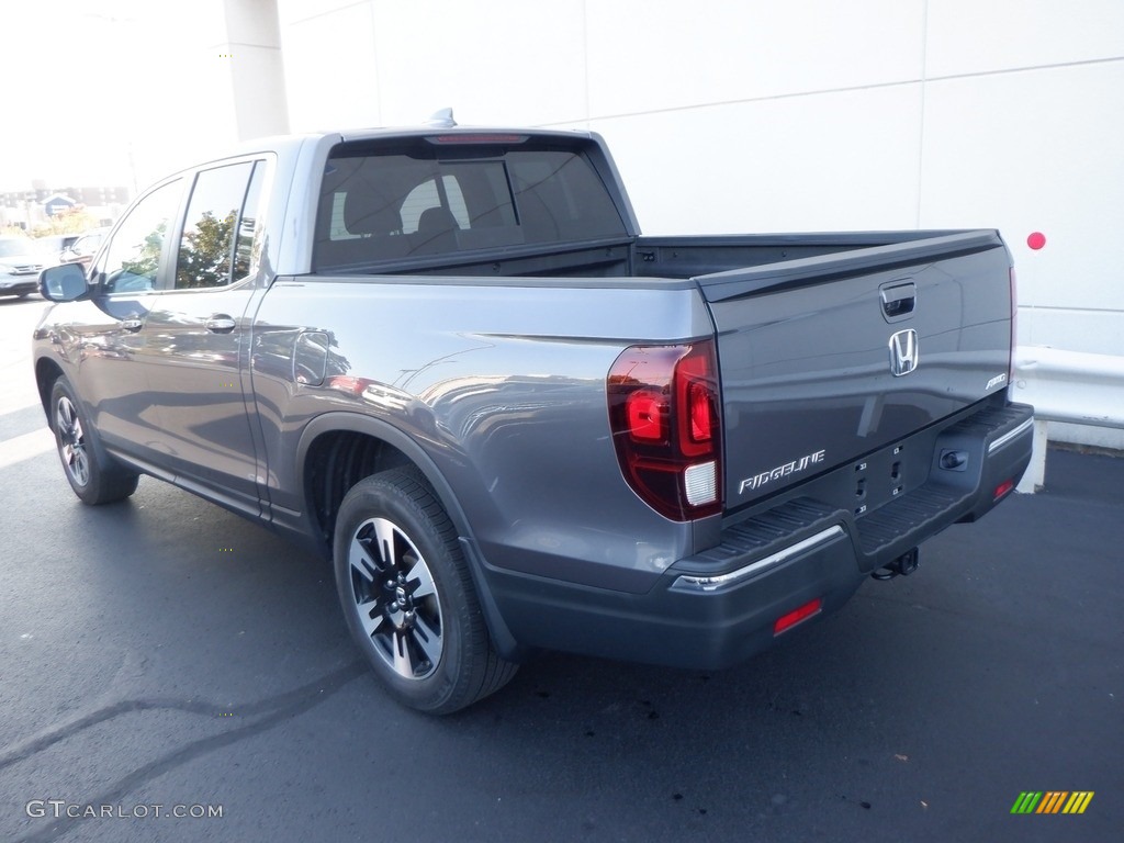 2020 Ridgeline RTL AWD - Modern Steel Metallic / Black photo #7