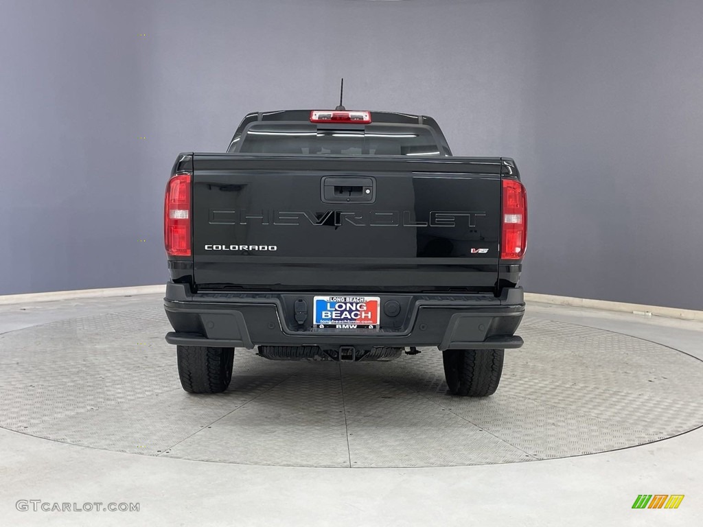 2021 Colorado Z71 Crew Cab 4x4 - Black / Jet Black photo #4