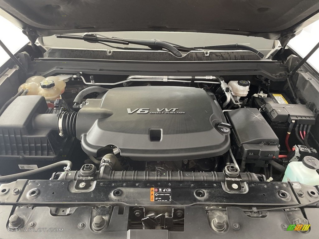 2021 Chevrolet Colorado Z71 Crew Cab 4x4 Engine Photos