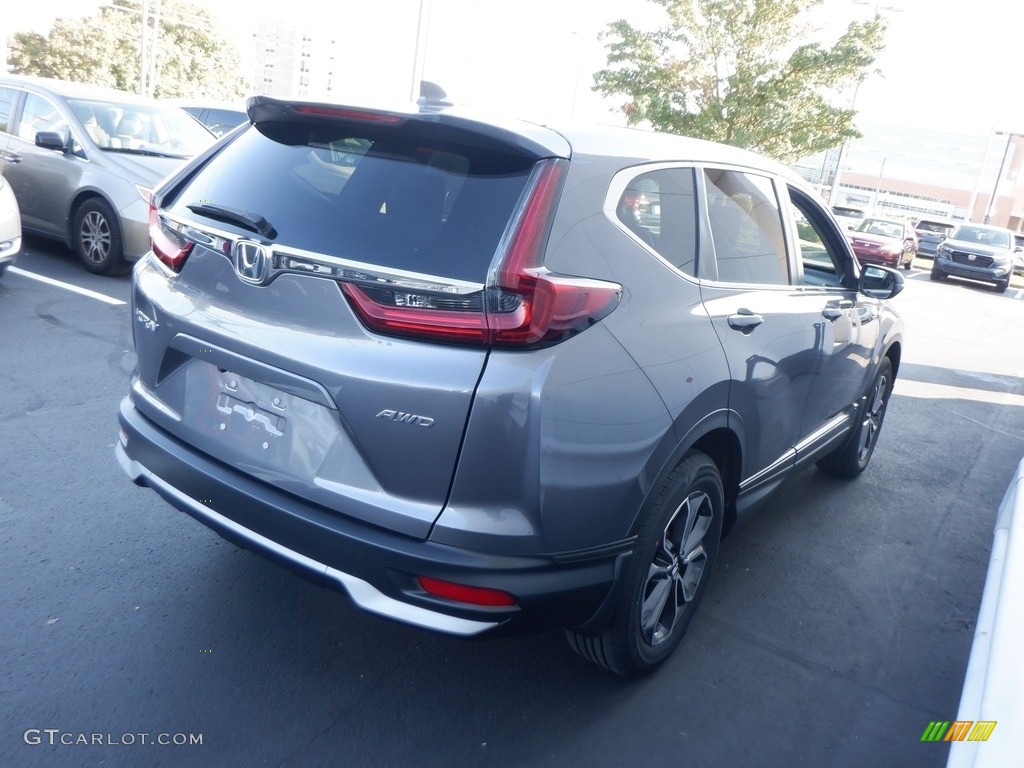 2020 CR-V EX AWD - Modern Steel Metallic / Gray photo #5