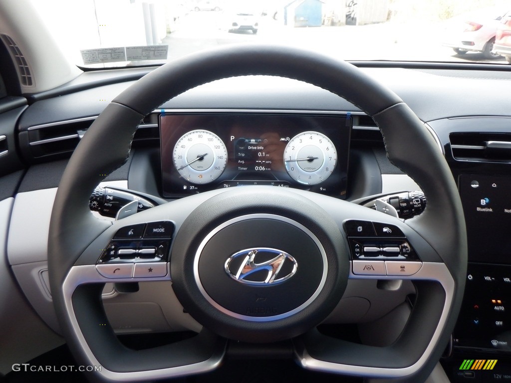 2024 Hyundai Tucson Limited AWD Gray Steering Wheel Photo #146633947