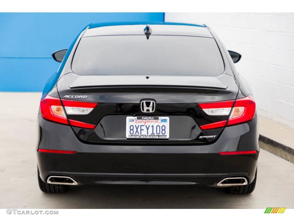 2021 Accord Sport - Crystal Black Pearl / Black photo #9