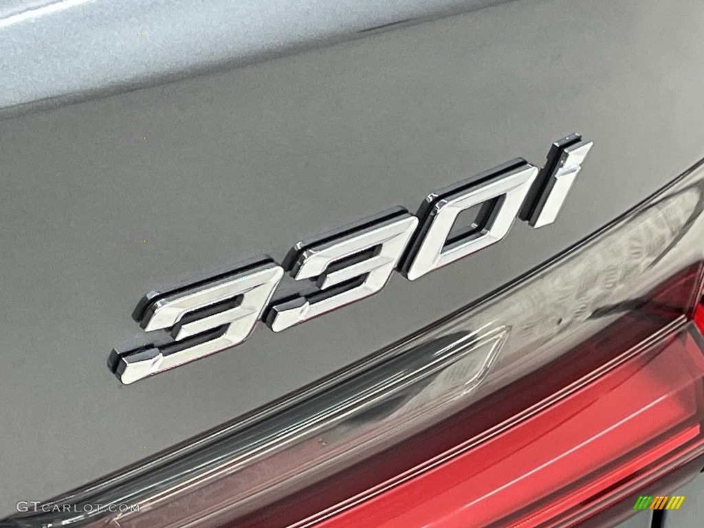 2020 3 Series 330i Sedan - Mineral Grey Metallic / Black photo #10