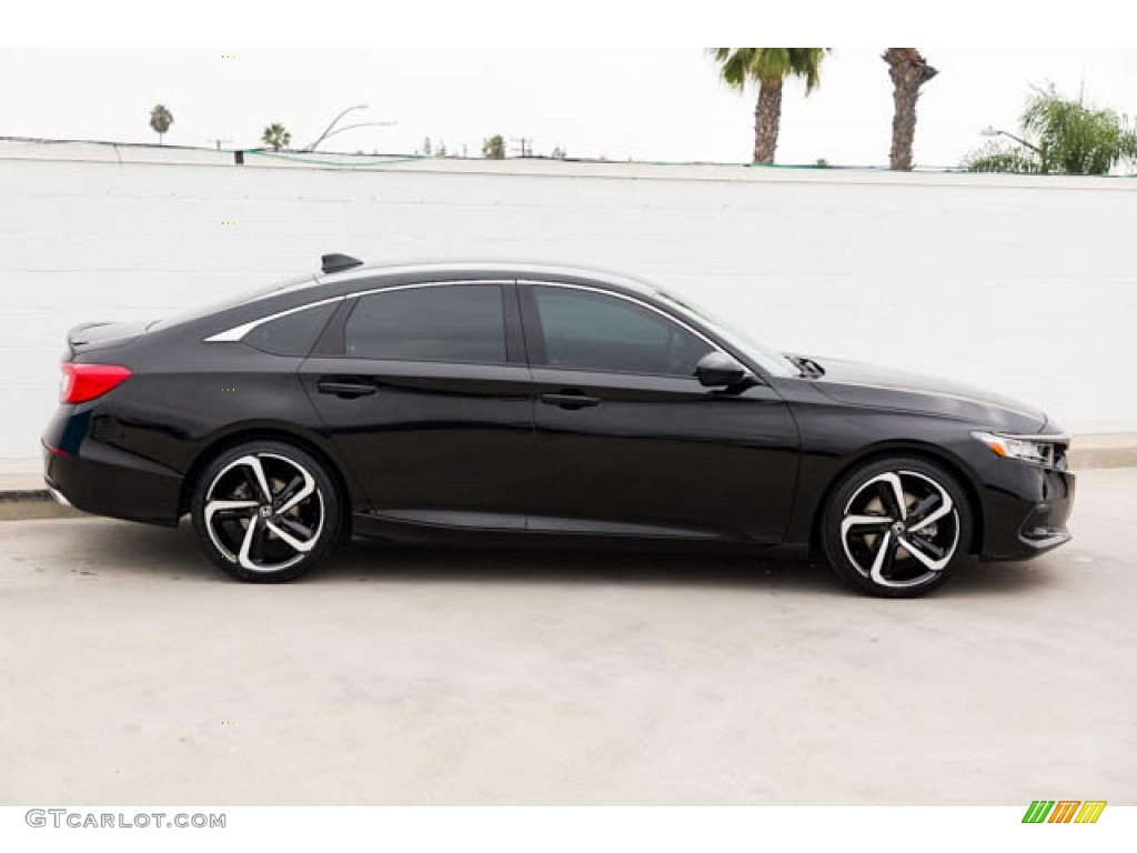 2021 Accord Sport - Crystal Black Pearl / Black photo #12