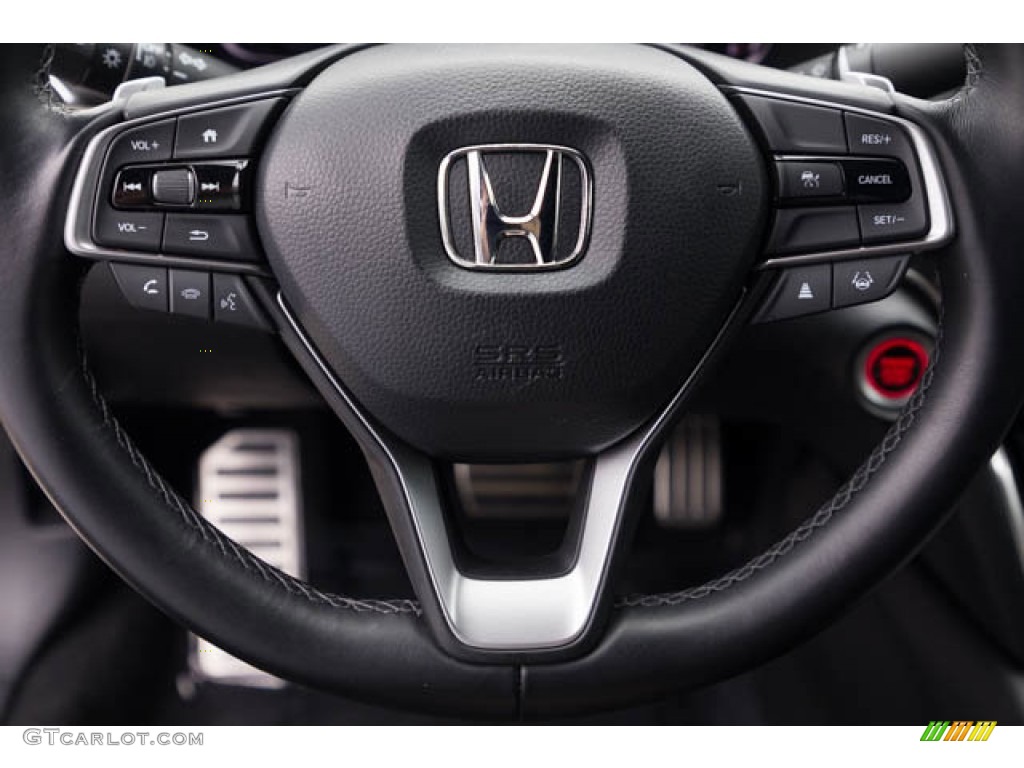 2021 Accord Sport - Crystal Black Pearl / Black photo #13