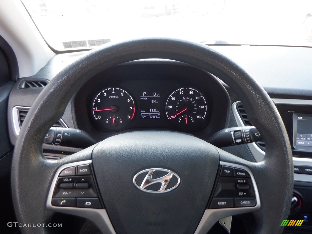 2018 Accent SE - Urban Gray / Black photo #14