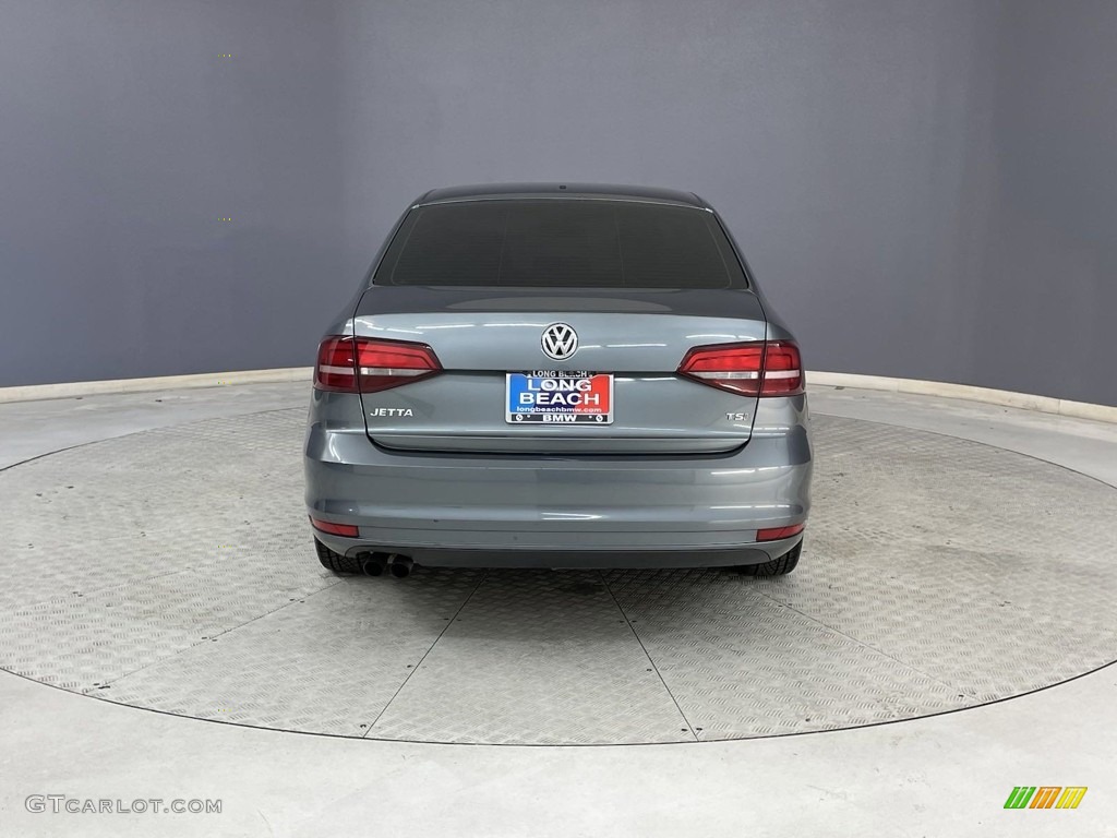 2017 Jetta S - Platinum Gray Metallic / Black/Palladium Gray photo #4