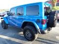 2022 Hydro Blue Pearl Jeep Wrangler Unlimited Rubicon 392 4x4  photo #3