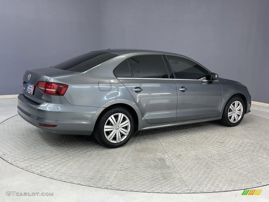 2017 Jetta S - Platinum Gray Metallic / Black/Palladium Gray photo #5