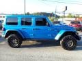 2022 Hydro Blue Pearl Jeep Wrangler Unlimited Rubicon 392 4x4  photo #7
