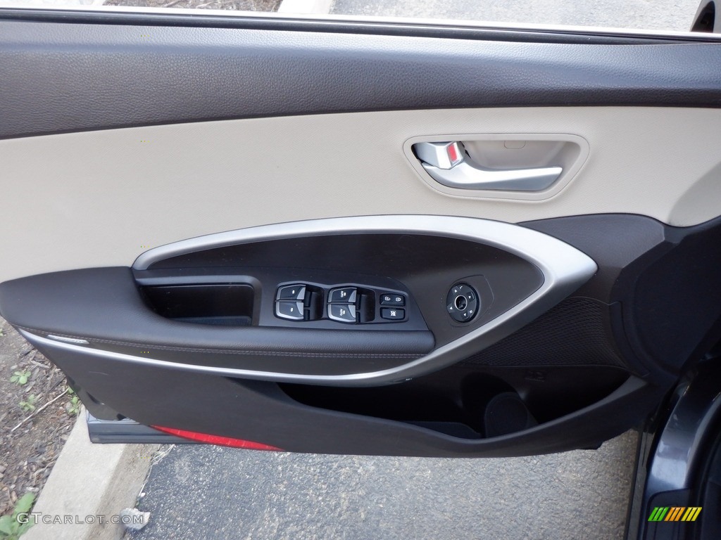 2015 Hyundai Santa Fe Sport 2.0T AWD Beige Door Panel Photo #146635003