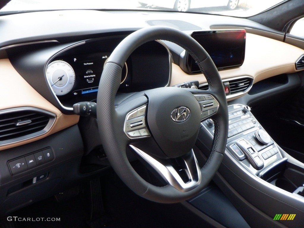 2023 Hyundai Santa Fe Calligraphy AWD Beige Dashboard Photo #146635072