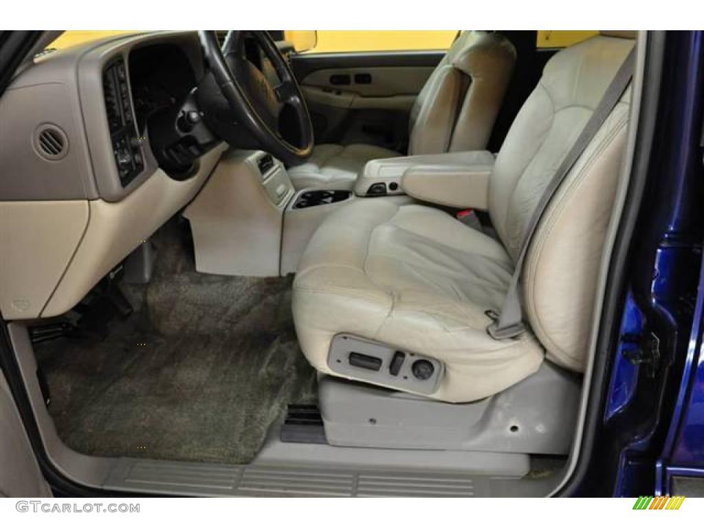 2002 Tahoe LT 4x4 - Indigo Blue Metallic / Tan/Neutral photo #13