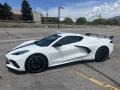 Arctic White 2021 Chevrolet Corvette Stingray Coupe Exterior