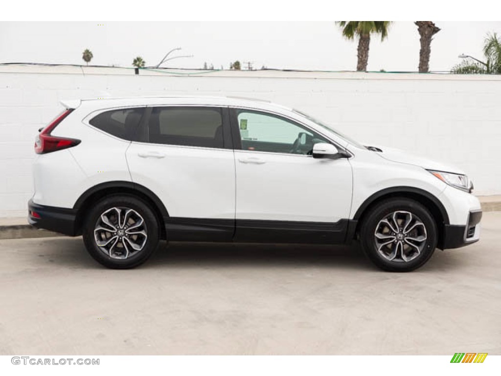 Platinum White Pearl 2020 Honda CR-V EX Exterior Photo #146635243