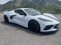 Arctic White 2021 Chevrolet Corvette Stingray Coupe Exterior