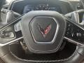 2021 Chevrolet Corvette Jet Black Interior Steering Wheel Photo