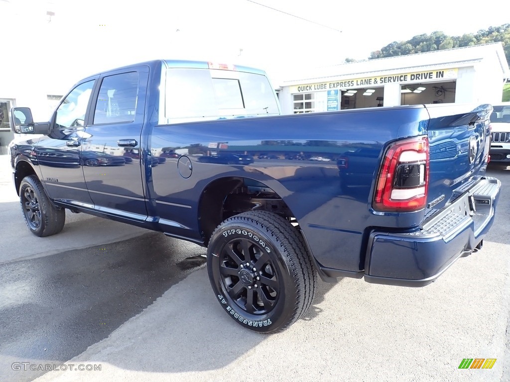 2024 2500 Laramie Crew Cab 4x4 - Patriot Blue Pearl / Black photo #3
