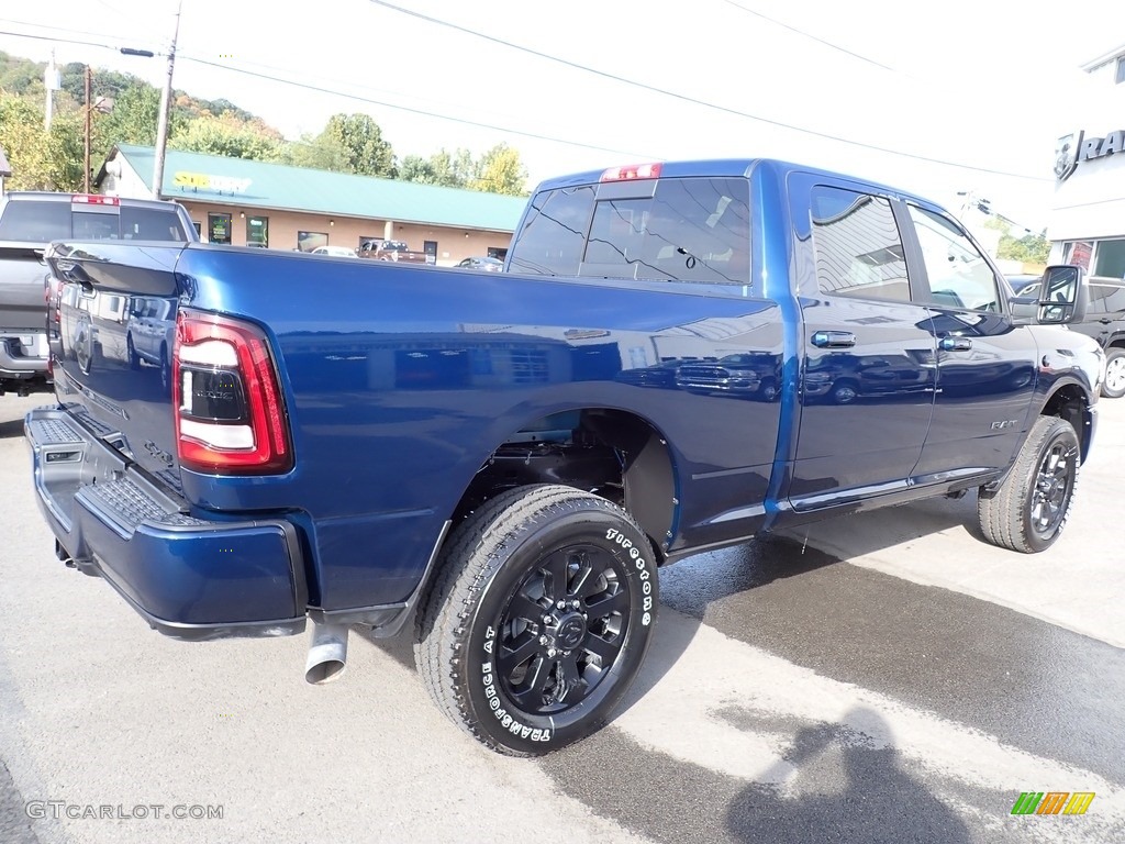 2024 2500 Laramie Crew Cab 4x4 - Patriot Blue Pearl / Black photo #6