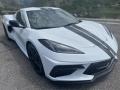 Arctic White 2021 Chevrolet Corvette Stingray Coupe Exterior
