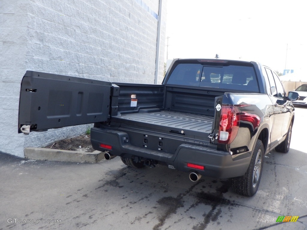 2023 Ridgeline RTL AWD - Crystal Black Pearl / Black photo #10