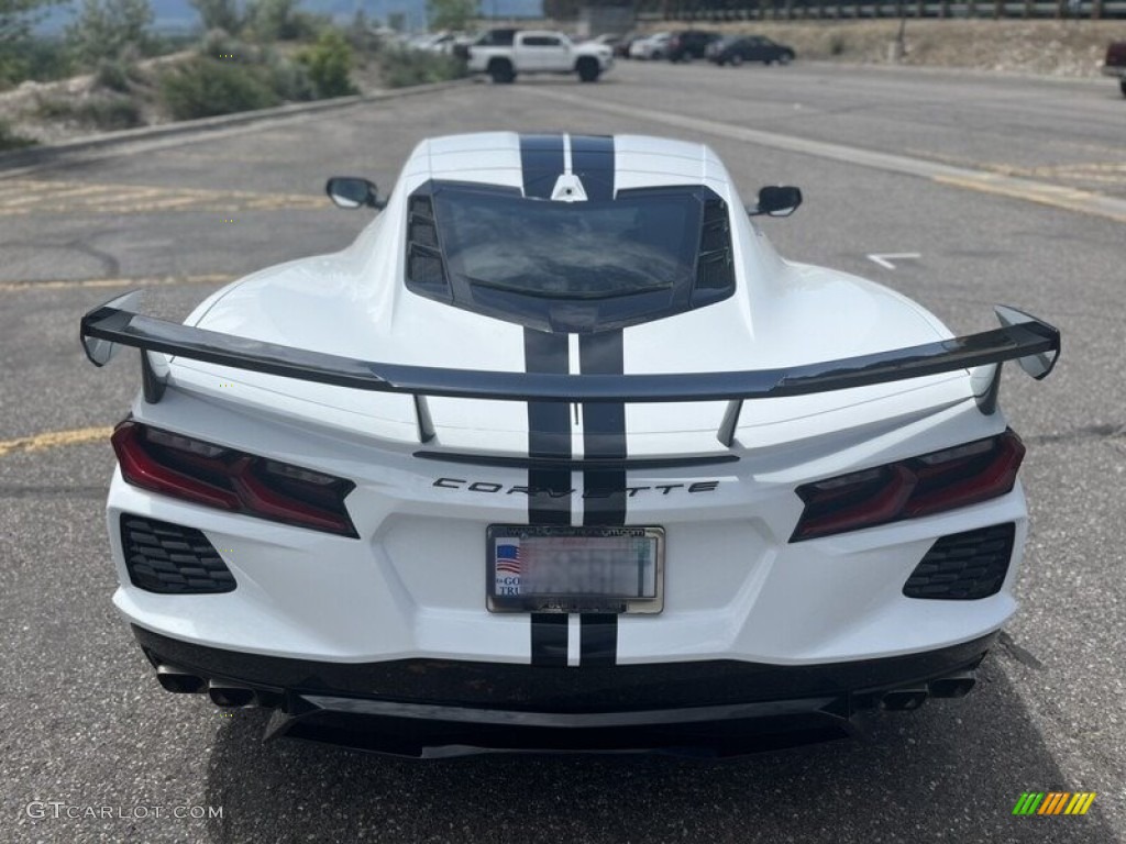 Arctic White 2021 Chevrolet Corvette Stingray Coupe Exterior Photo #146636041