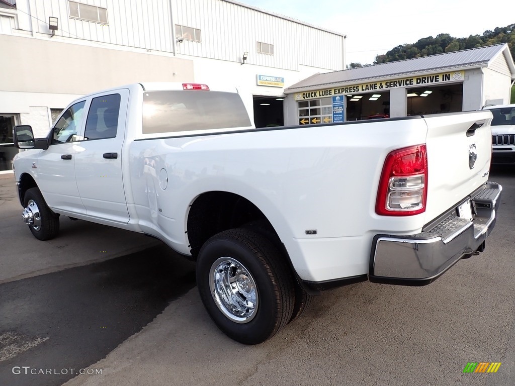 2024 3500 Tradesman Crew Cab 4x4 - Bright White / Diesel Gray/Black photo #3