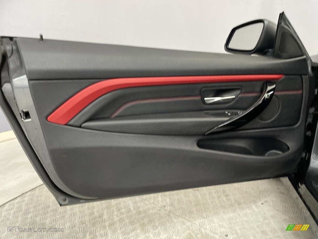 2014 BMW 4 Series 428i Coupe Black Door Panel Photo #146636167