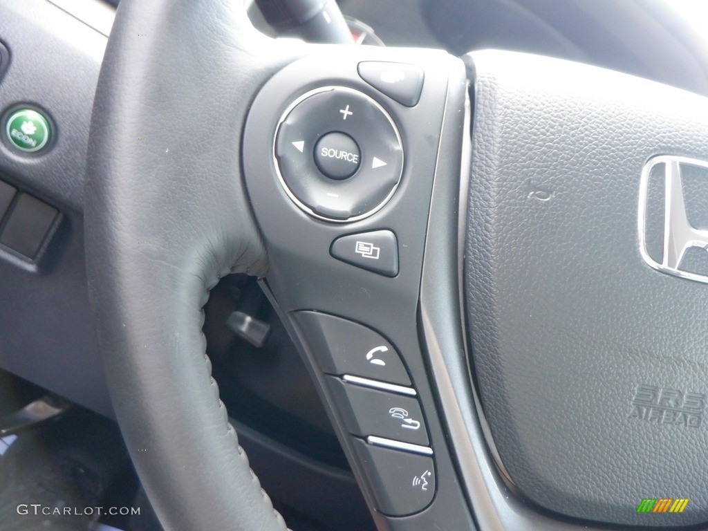 2023 Honda Ridgeline RTL AWD Black Steering Wheel Photo #146636206