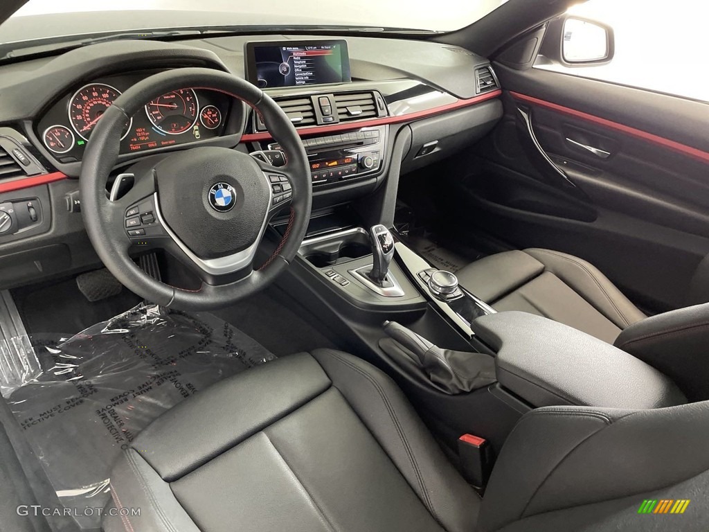 Black Interior 2014 BMW 4 Series 428i Coupe Photo #146636227