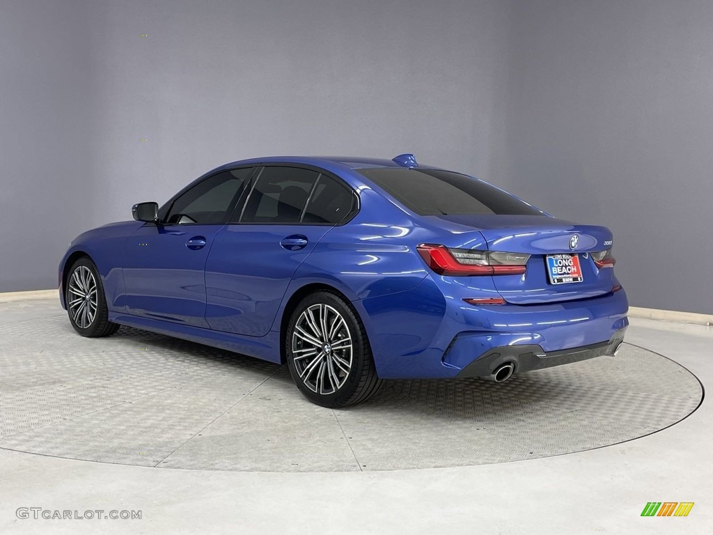 2021 3 Series 330i Sedan - Portimao Blue Metallic / Black photo #3